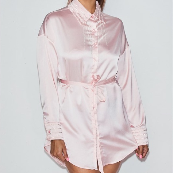 Dresses & Skirts - Babe Blush Collared Dress